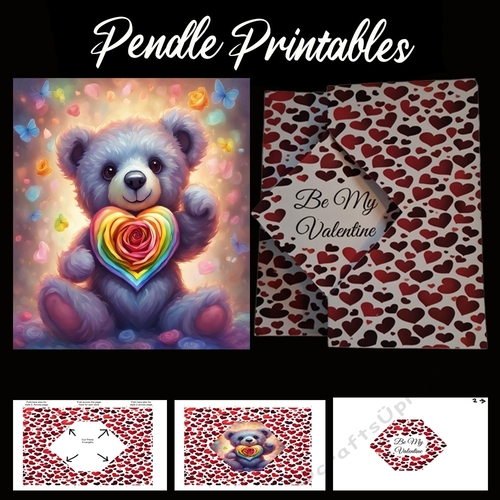 New Style Centre Spin Surprise Valentines Card  10