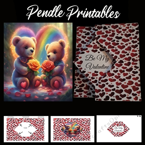 New Style Centre Spin Surprise Valentines Card  13