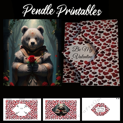 New Style Centre Spin Surprise Valentines Card  15
