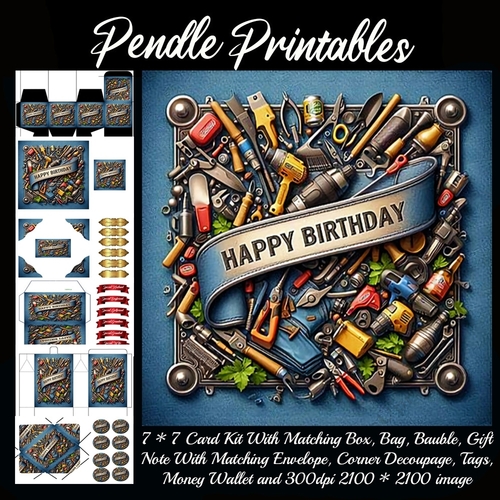 Happy Birthday Tool Kit Complete Kit