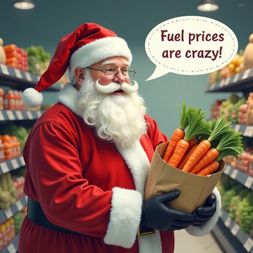 Santa Fuel Prices Are Crazy (1).  9 Piece 7x7 Complete Kit