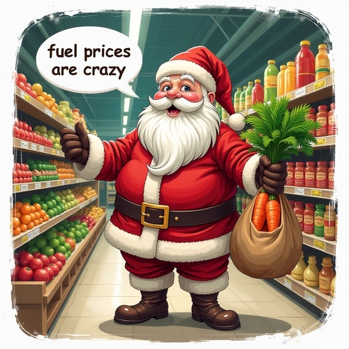 Santa Fuel Prices Are Crazy (2).  9 Piece 7x7 Complete Kit