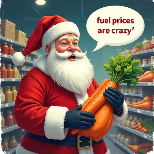 Santa Fuel Prices Are Crazy (3).  9 Piece 7x7 Complete Kit