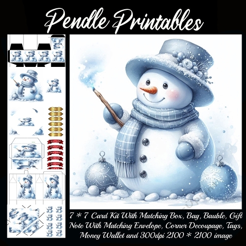 NEW STORY CARD. Smiling snowman waves magic sparkstick, sprinkling frosty cheer everywhere.