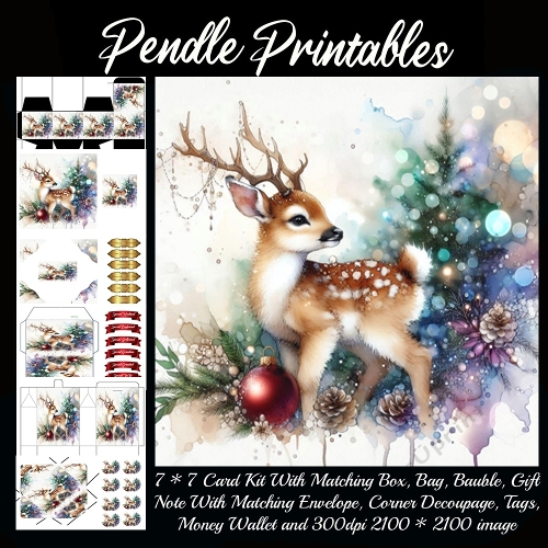 The Dreamy Christmas Fawn