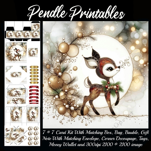 The Golden Holiday Fawn