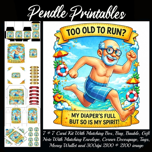 Too old to run,