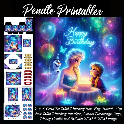 Title A Glowing Birthday Celebration Shared Among Truly Best Magical Friends.