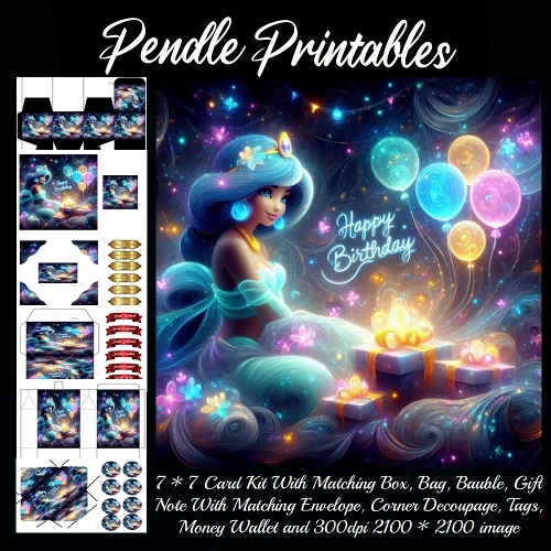 A Radiant Princess Wishes You A Magic Carpet Ride Birthday.