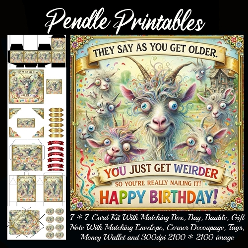 cup1418709_2229 - They say as you get older . Card, Giftbag, Money wallet, Tag, Bauble, Gift Card, Envelope. Large Image, Image without border.
