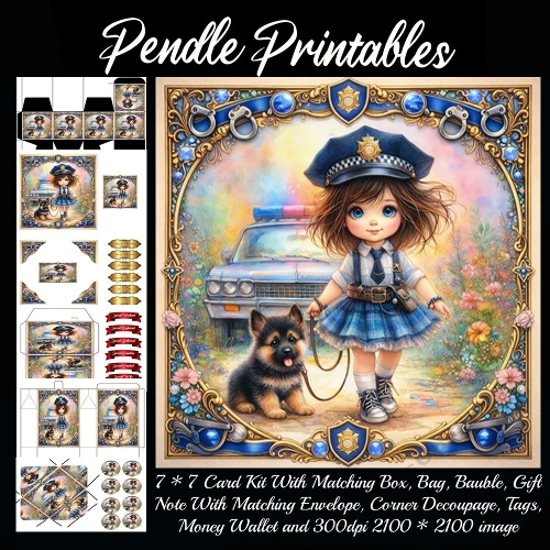 Reporting for duty with puppy love and smiles . Card, Giftbag, Money wallet, Tag, Bauble, Gift Card, Envelope. Large Image, Image without border.