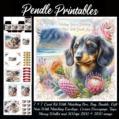 Wishing you a birthday filled with gentle joy . Card, Giftbag, Money wallet, Tag, Bauble, Gift Card, Envelope. Large Image, Image without border.