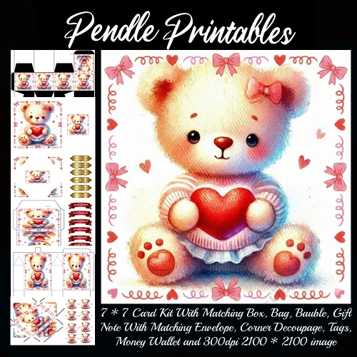 Valentines Cute Teddy 4