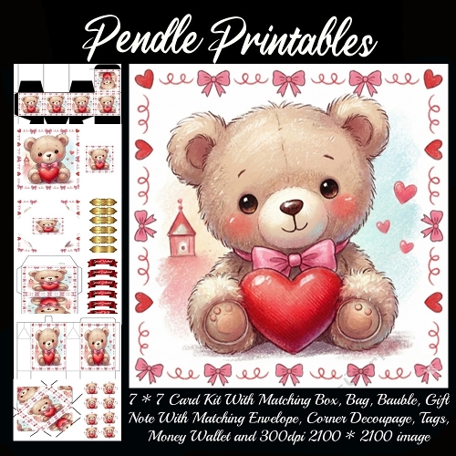 Valentines Cute Teddy 5