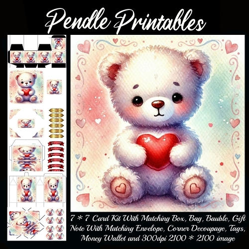 Valentines Cute Teddy 6
