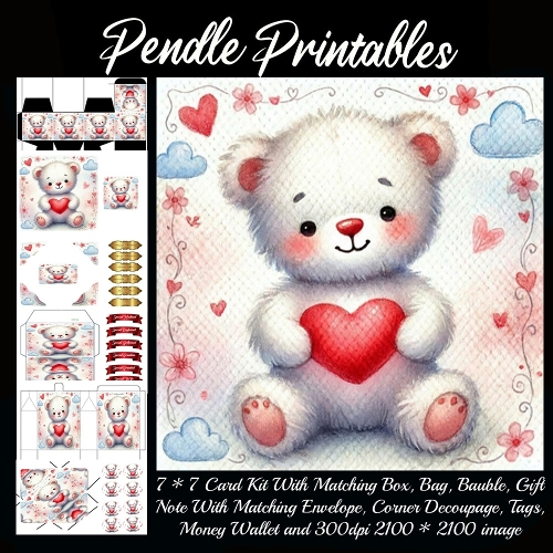 Valentines Cute Teddy 7