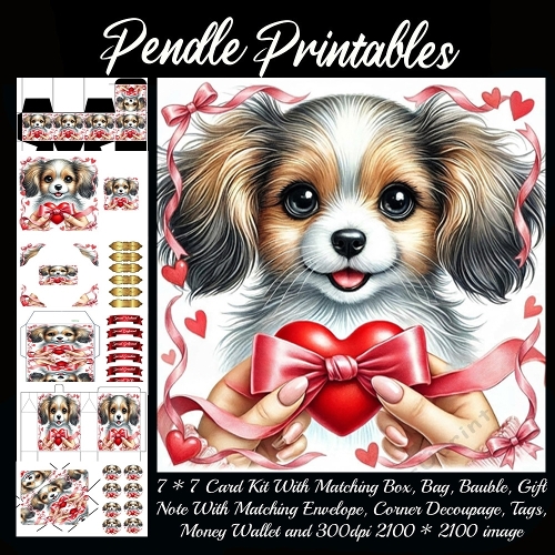 Valentines Cute Puppy 14