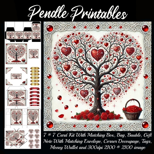 Valentines Tree Of Love