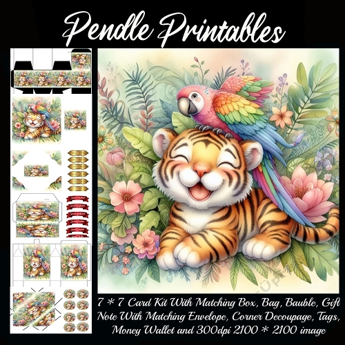 Besties The Tiger & The Parrot