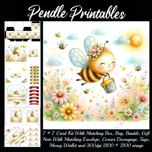 Happy Honey Bee Collector