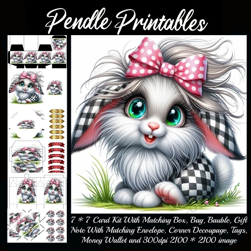 Pretty In Plaid (Check) Bunny