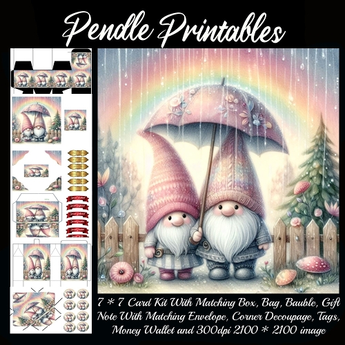 Gnomes Rainy Day Outing 2