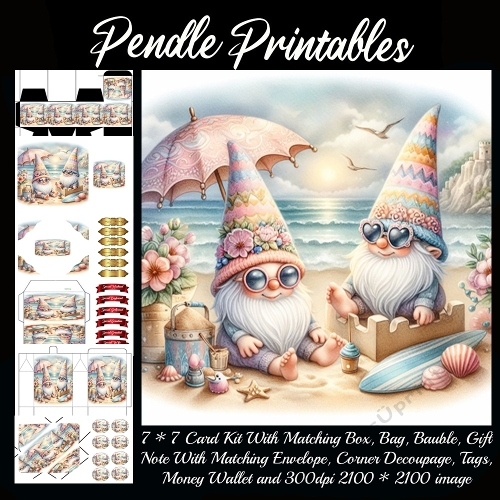 Gnomes Seaside Funtime