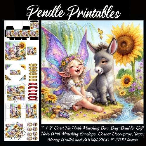 Cute Fairy & Donkey 2
