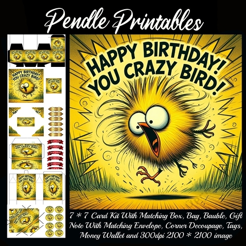 Happy birthday you crazy bird 