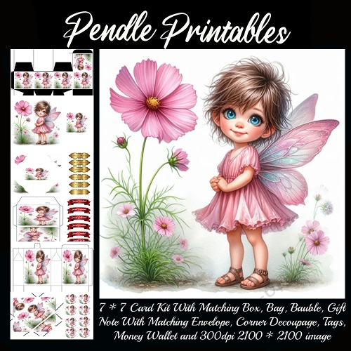 Cute Fairy & Flower 3