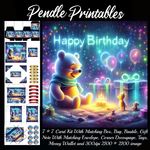 Happy Birthday Pooh Bear