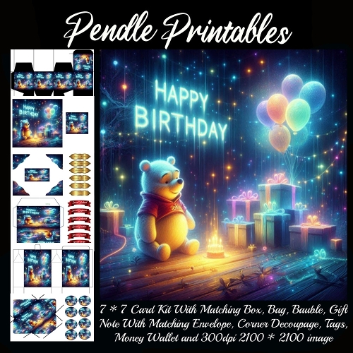 Happy Birthday Pooh Bear 2