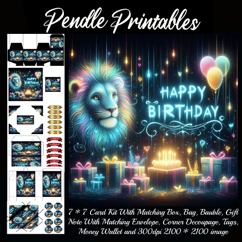 Happy Birthday Stunning Lion