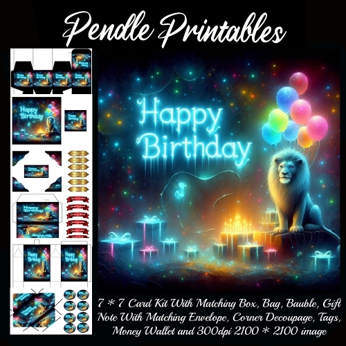 Happy Birthday Stunning Lion 2