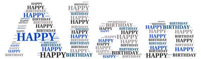 Alan Happy Birthday Word Art