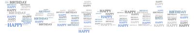 Benjamin Happy Birthday Word Art