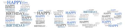 Bruce Happy Birthday Word Art