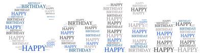 Colin Happy Birthday Word Art