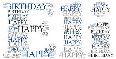 Eli Happy Birthday Word Art
