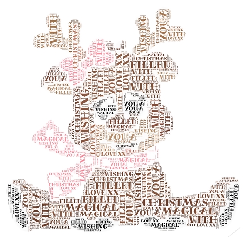 Cute Girl Reindeer 