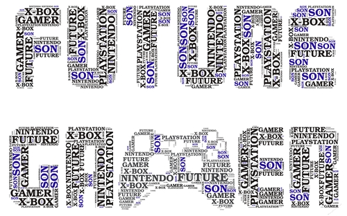 Future Gamer Son Word Art