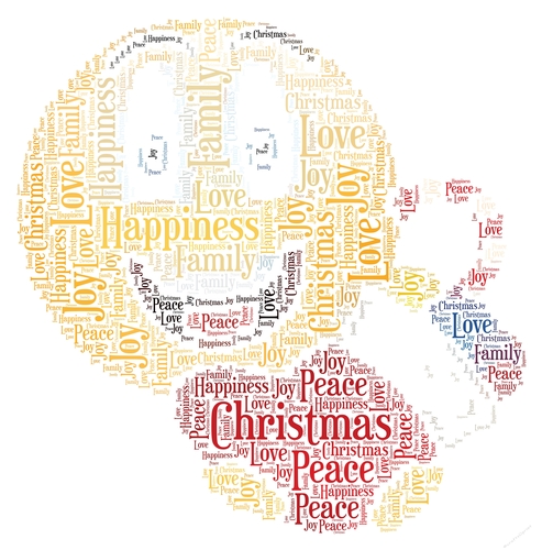 Smiling Emoji With Christmas Stocking 