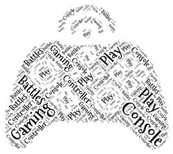 Game Controller Gaming Word Art