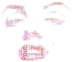 Marilyn Monroe Word Art