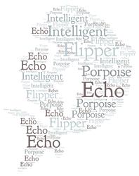Dolphins Word Art