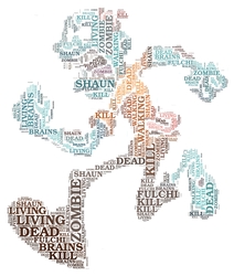 Zombie Word Art