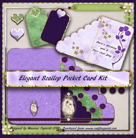 Miyoki Scallop Pocket Card Kit