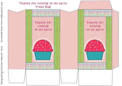 Birthday Party Treat Bag 2