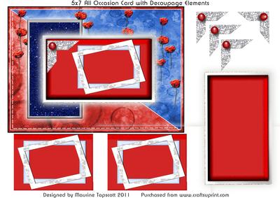 All Occasion 5x7 Step by Step