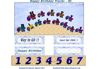 Happy Truckin' Birthday